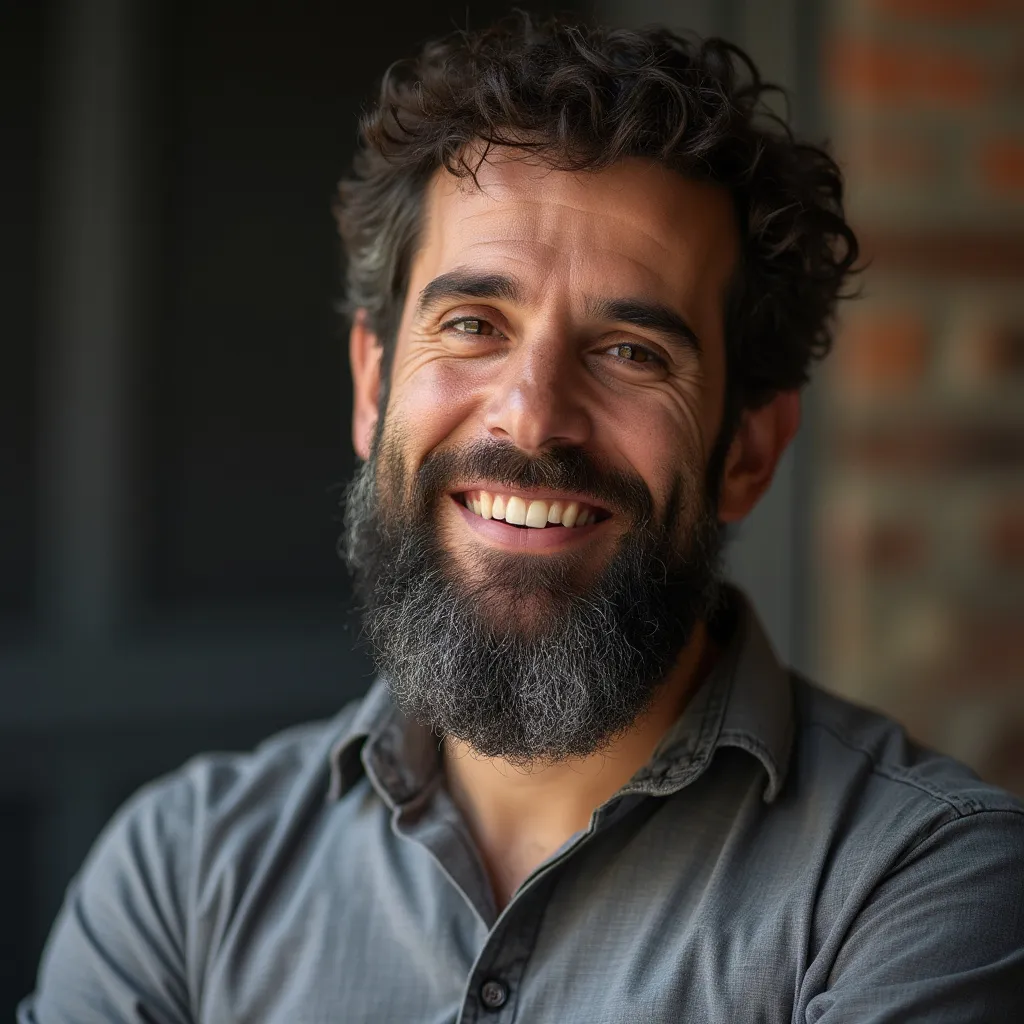 Foto de cliente satisfecho, Mateo García